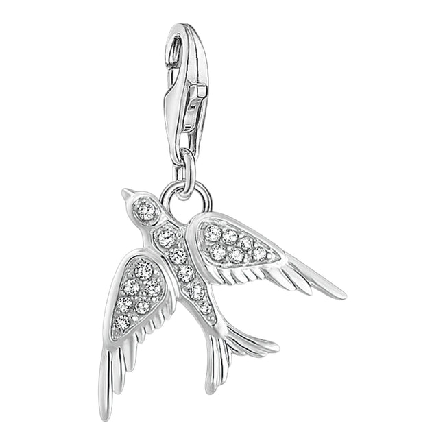 Charm-Anhänger "Vogel" Silber