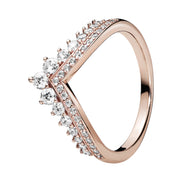ROSE Ring Prinzessinnen Wünsche Krone