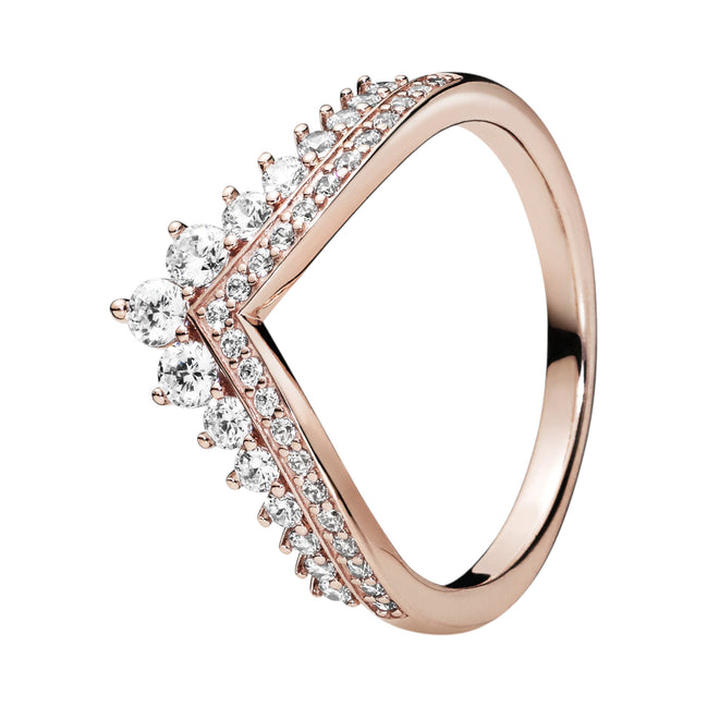 ROSE Ring Prinzessinnen Wünsche Krone