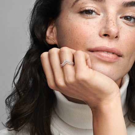 ROSE Ring Prinzessinnen Wünsche Krone