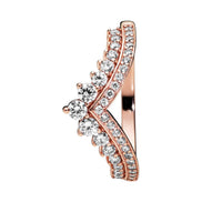 ROSE Ring Prinzessinnen Wünsche Krone