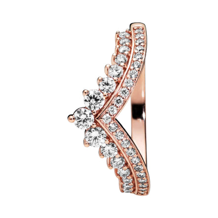 ROSE Ring Prinzessinnen Wünsche Krone