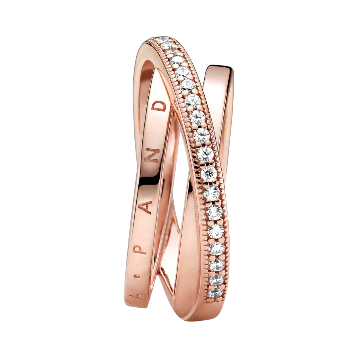 Ring durchkreuzendes Dreifachband