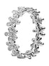 Blumen-Ring mit Zirkonia