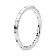 Ring mit Zirkonia Tröpfchen