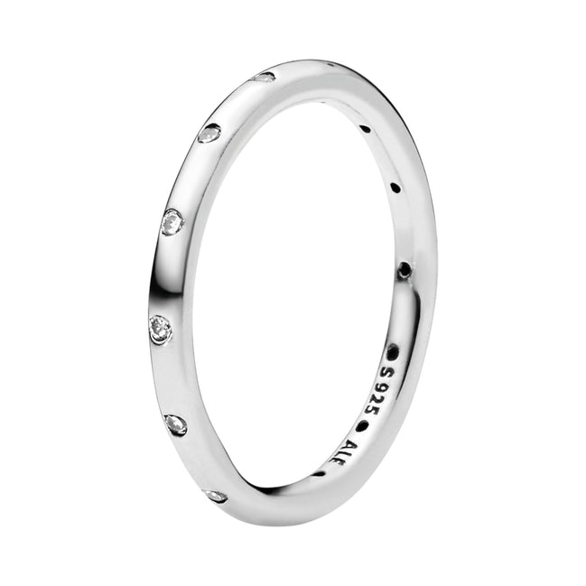 Ring mit Zirkonia Tröpfchen