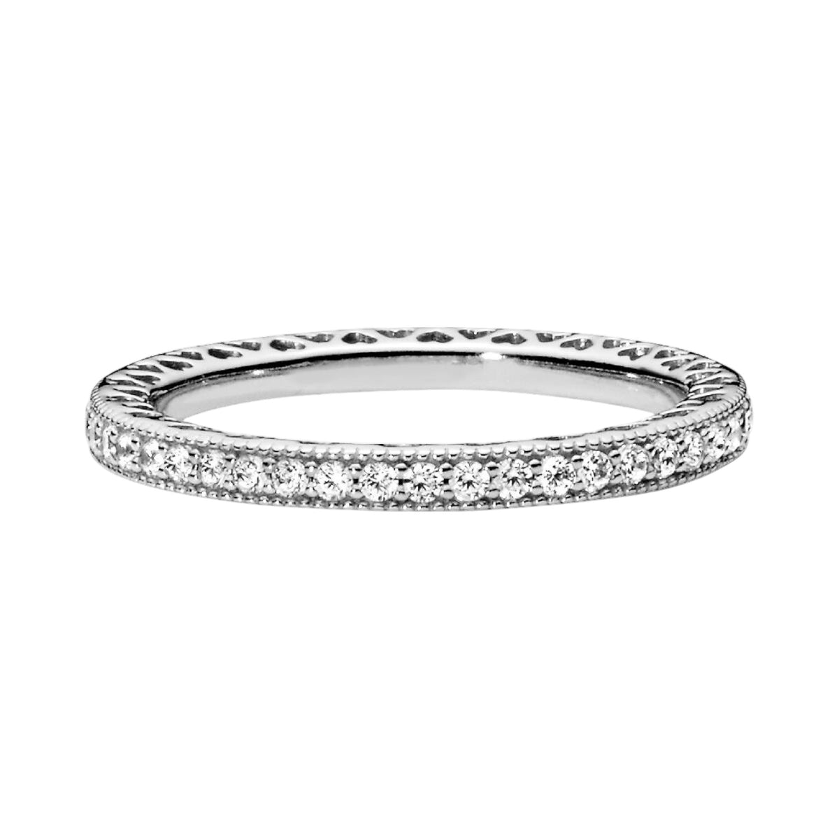 Ring Silber unendliche Herzen
