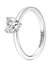 Ring mit einem Zirkonia-Herz