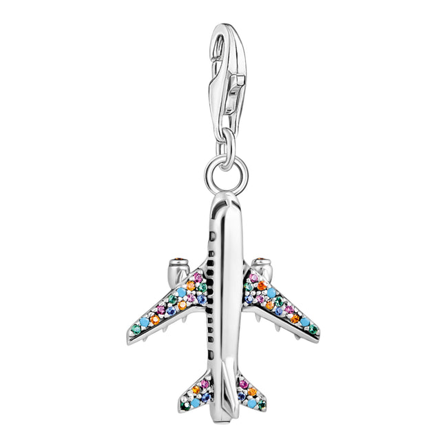 Charm-Anhänger Flugzeug