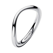 ESSENCE Ring organisch stapelbar Silber