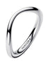 ESSENCE Ring organisch stapelbar Silber