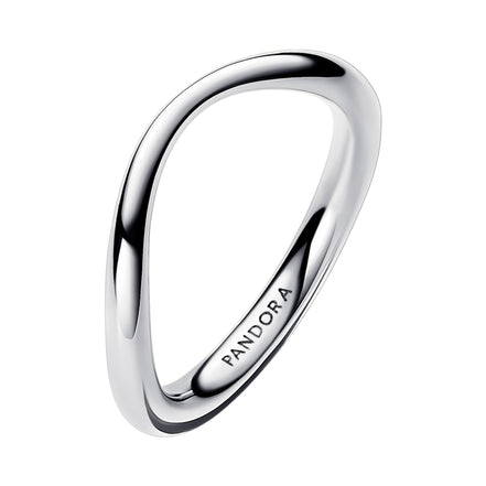 ESSENCE Ring organisch stapelbar Silber