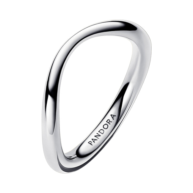 ESSENCE Ring organisch stapelbar Silber