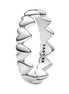 MOMENTS Ring Herz Reihe Silber Stapelbar