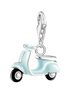 Charm-Anhänger Motorroller Türkis