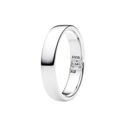 Gravierbarer Ring mit Zirkonia