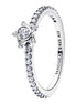 Ring mit Stern-Detail aus Zirkonia