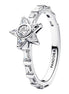 Ring mit Stern-Detail aus Zirkonia