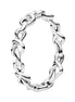 Ring verknotete Herzen Silber
