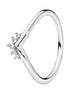 Ring mit Diadem aus Zirkonia