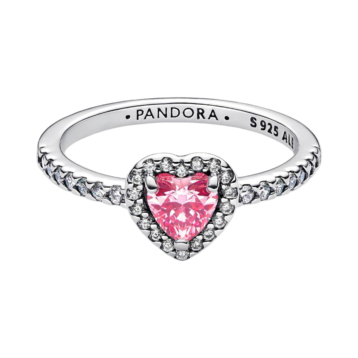 TIMELESS Ring Zirkoniaherz pink