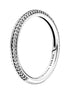 ME Ring Pavé Silber Zirkonia