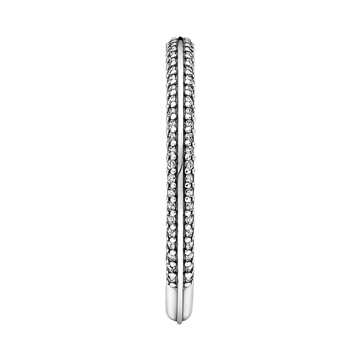 ME Ring Pavé Silber Zirkonia