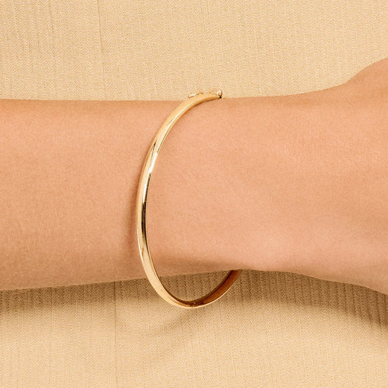 Armreif aus 585er Gold mit 17 cm Umfang