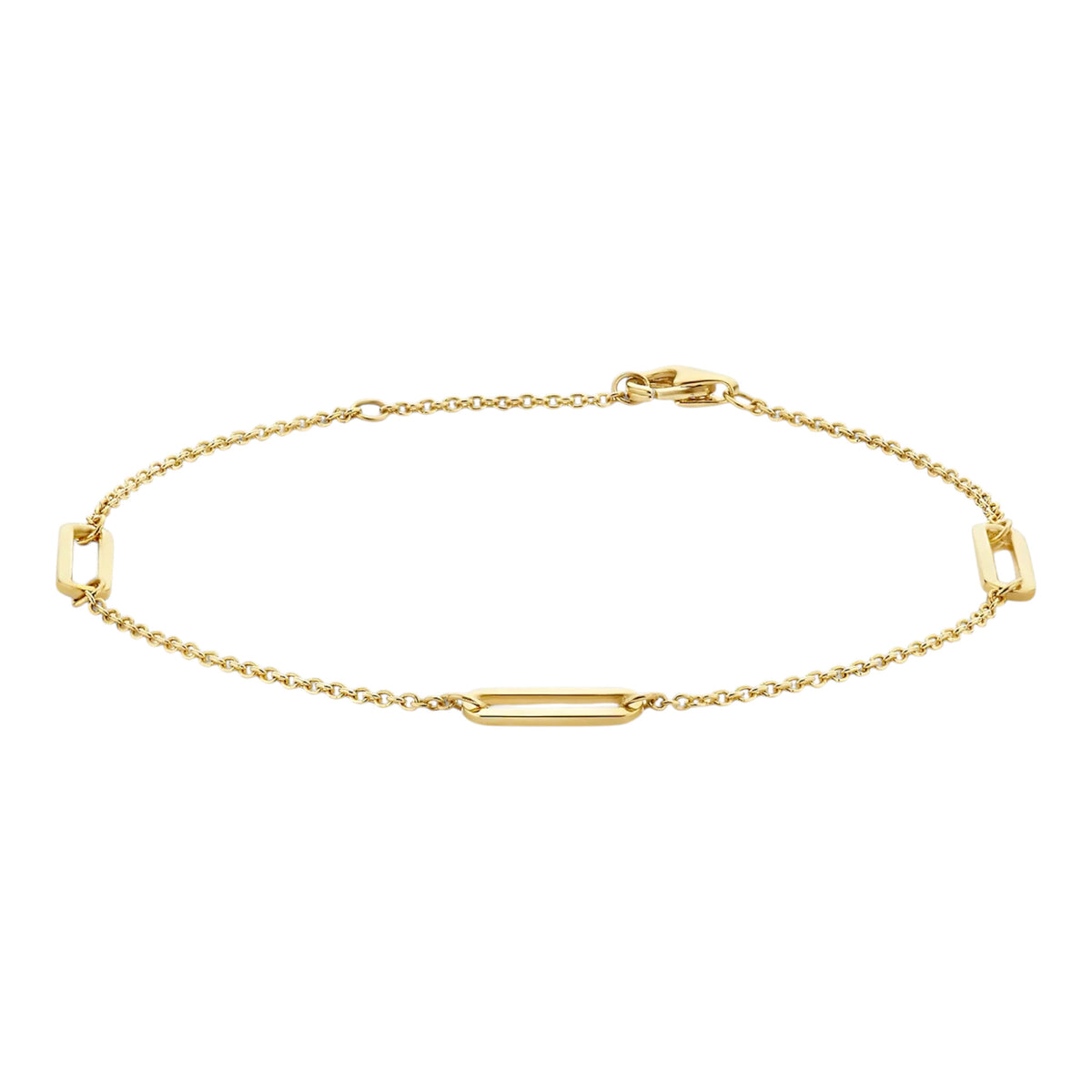 Armband aus 585er Gold mit Gliederelementen