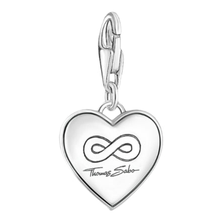 Charm Herz YOU & ME Silber