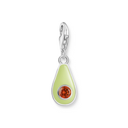 Charm-Anhänger Avocado silber