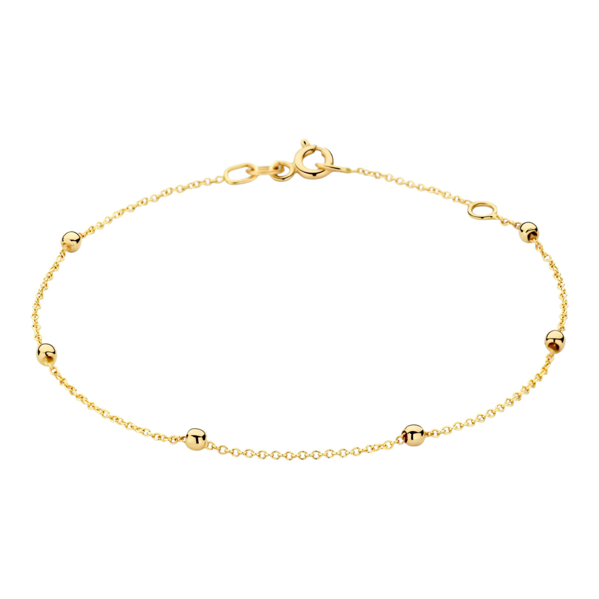 Armband aus 585er Gold mit Kugeln