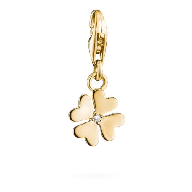 Charm-Anhänger Kleeblatt