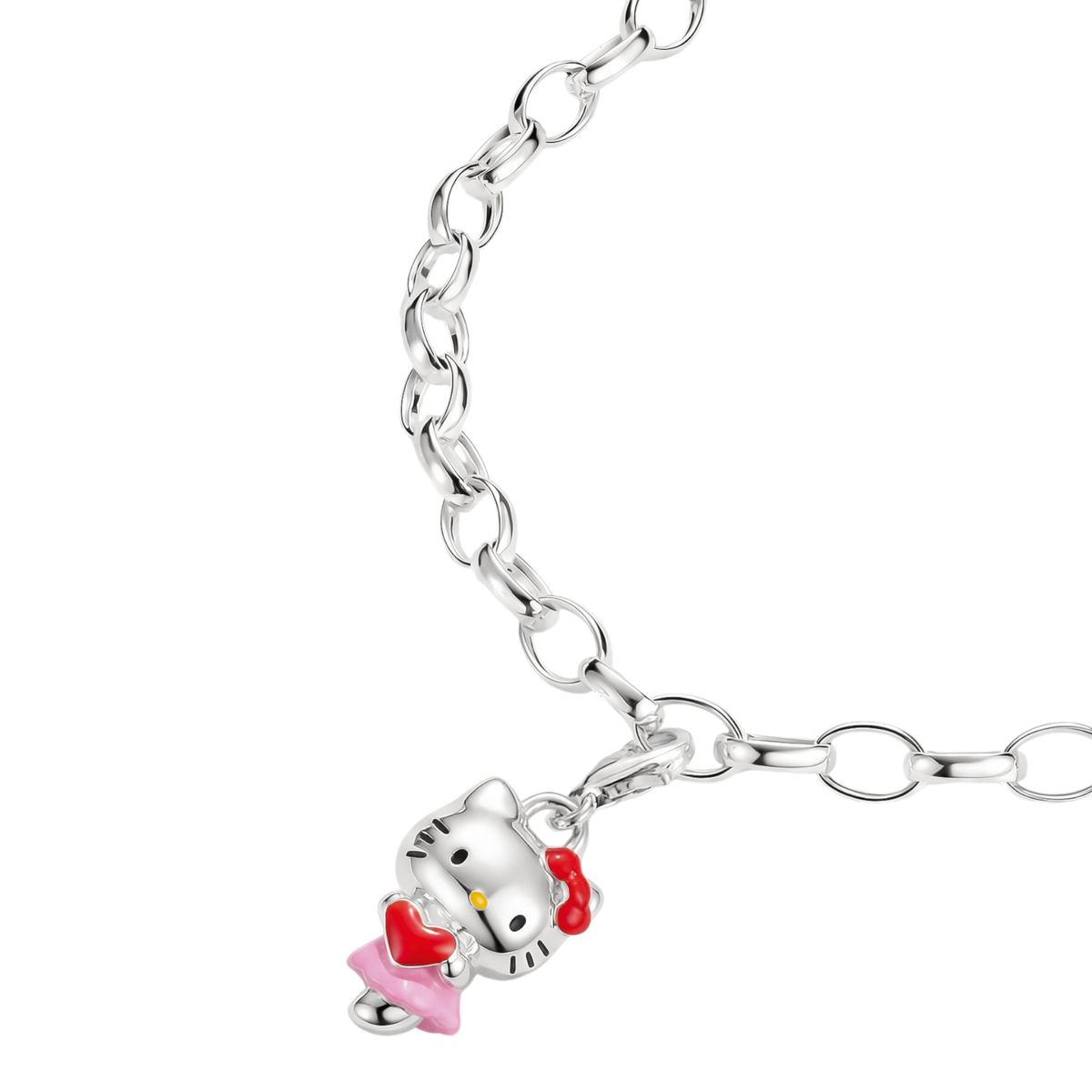 X HELLO KITTY Charm Hello Kitty Herz