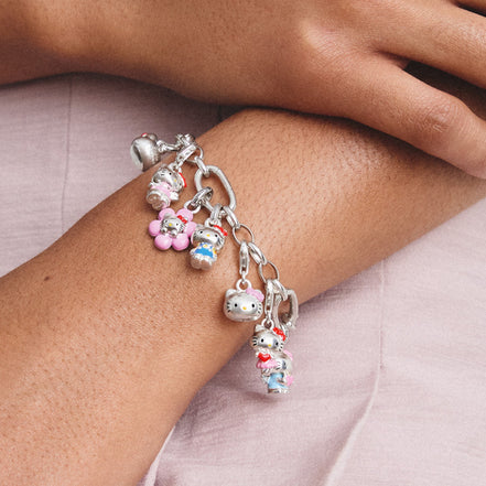 X HELLO KITTY Charm Hello Kitty Herz