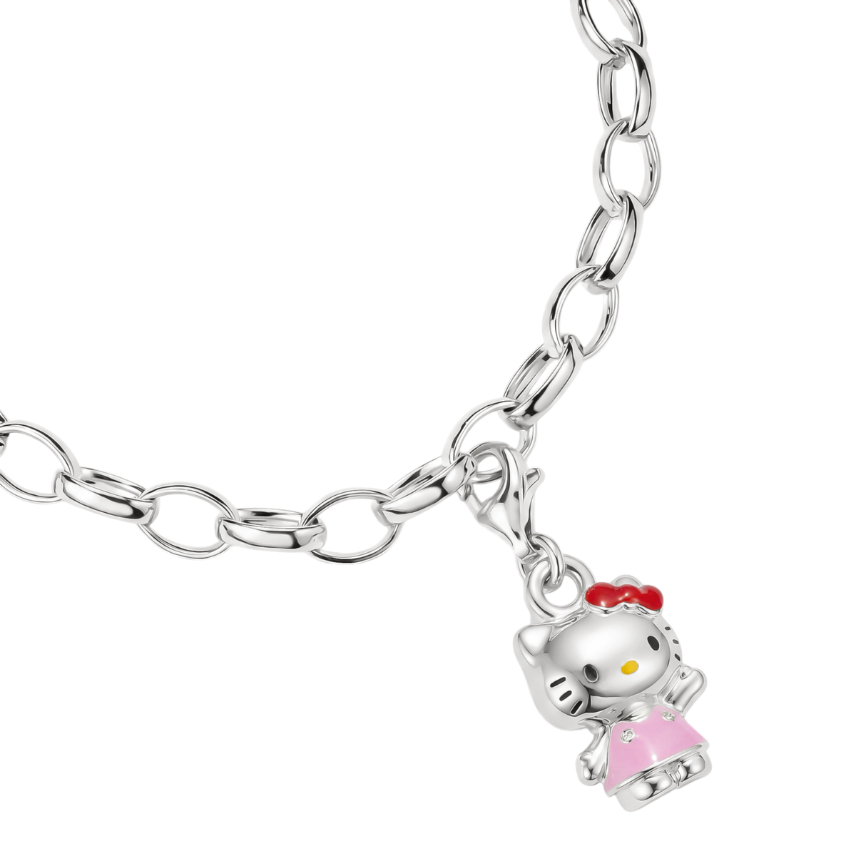 X HELLO KITTY Charm Hello Kitty Pink
