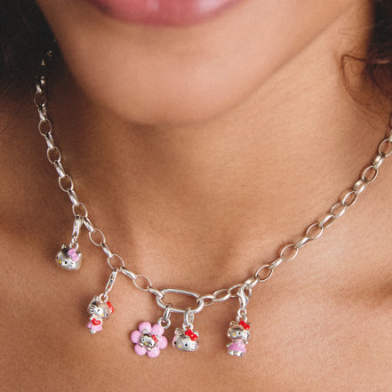 X HELLO KITTY Charm Hello Kitty Pink