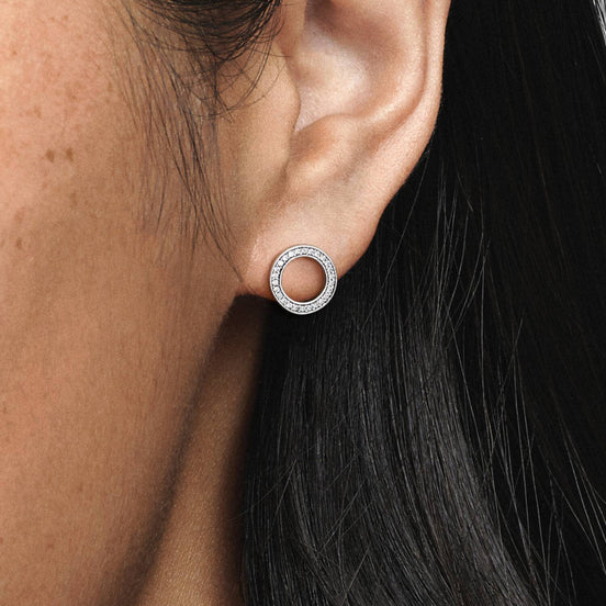 Ohrstecker Silber Zirkonia
