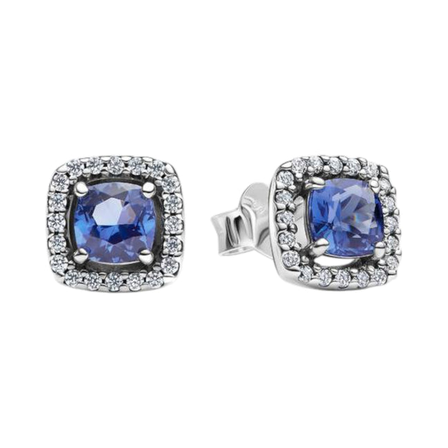 TIMELESS Ohrstecker Zirkonia Blau