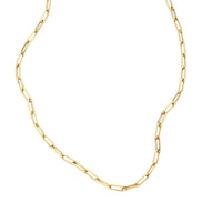 Halskette aus 585er Gold mit größeren Kettengliedern