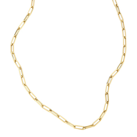 Halskette aus 585er Gold mit größeren Kettengliedern