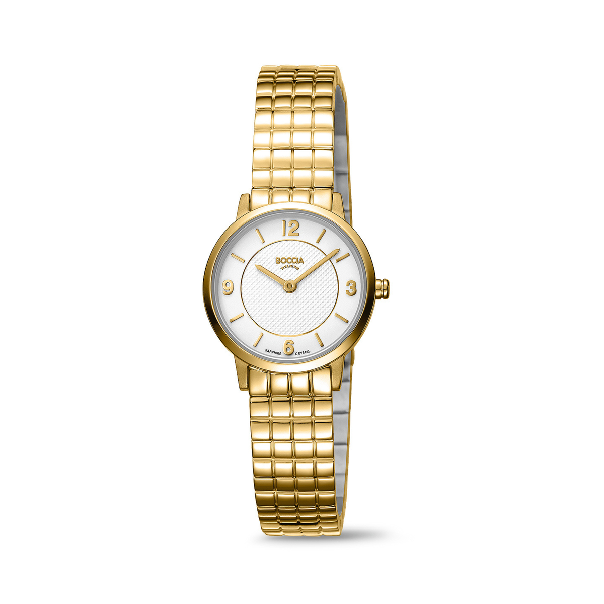 Damenuhr Trend goldfarben