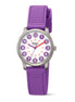 Titanium Kinderuhr lila/weiß