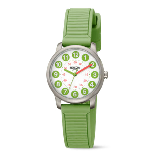 Titanium Kinderuhr grün/weiß