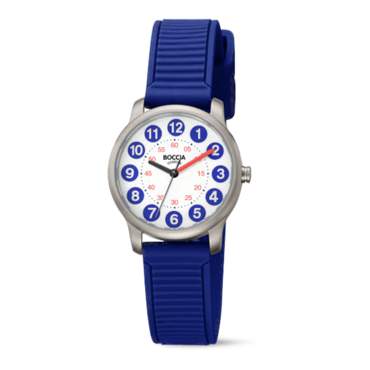 Titanium Kinderuhr blau/weiß