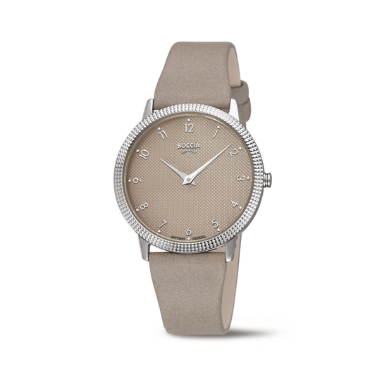 Titanium Damenuhr Trend taupe