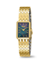 Titanium Damenuhr Style Perlmutt-gold
