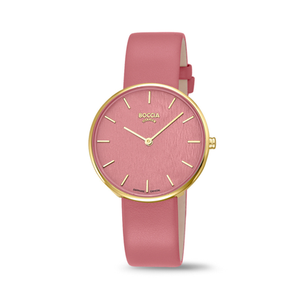 Titanium Damenuhr Trend pink-gold