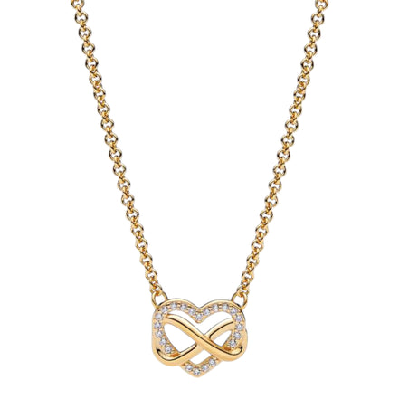 MOMENTS Collier Unendlichkeits-Herzen