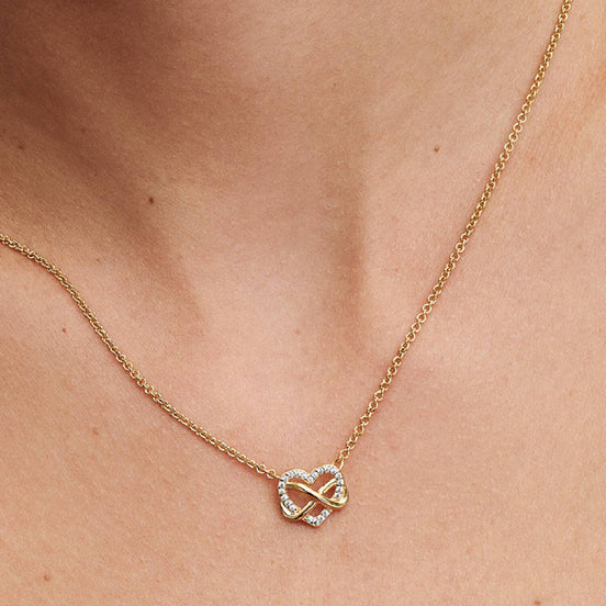 MOMENTS Collier Unendlichkeits-Herzen